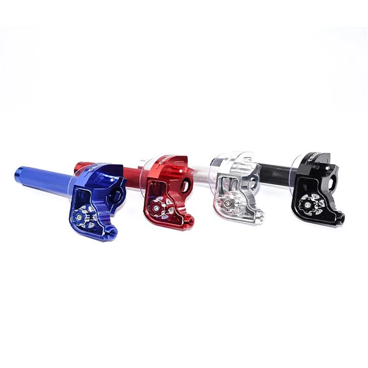 Motorcycle Modified CNC Throttle Handle CRQ CRF Motorcycle Large Oil Adjustable Visual Handle With Throttle Cable high quality